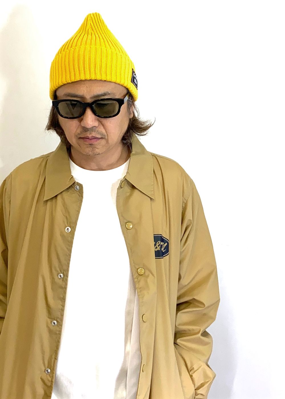 COOLMAX® HELM WATCH CAP (MUSTARD) / クールマックス ワッチキャップ