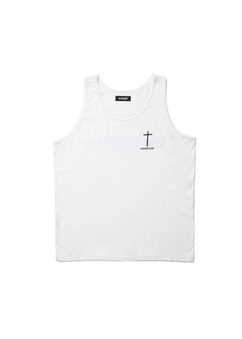 D.B TANKTOP (WHITE) / プリント タンクトップ
