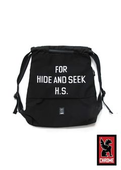 × CHROME / GYM BAG (BLACK) / クローム コラボジムバッグ