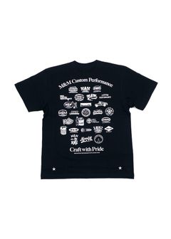 Logo Tee (BLACK) / ロゴ プリント Tシャツ