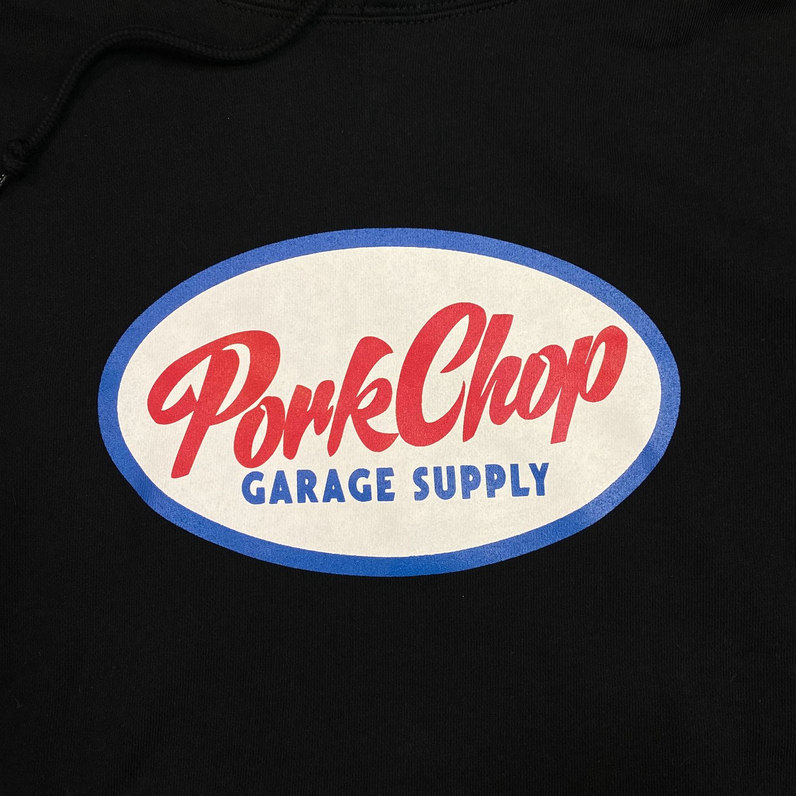 2nd OVAL HOODIE (BLACK) / 2nd オーバルロゴ スウェットパーカー