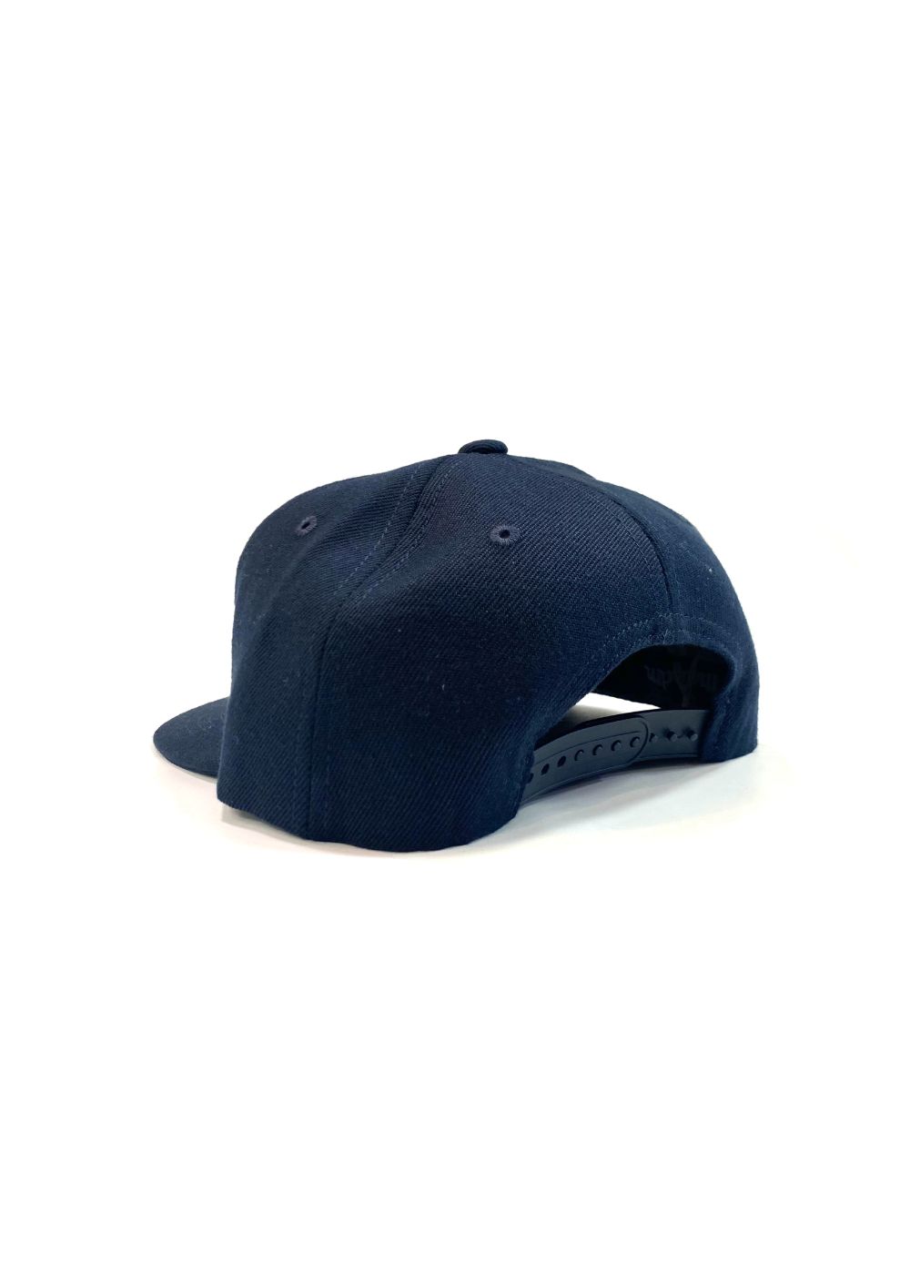 SNAP BACK CAP (NAVY) / ロゴ ワッペン ベースボール キャップ