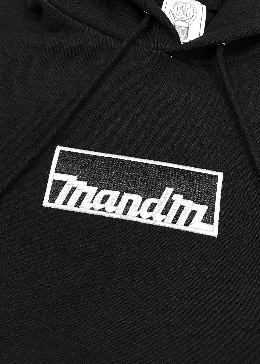 【ラスト1点】Logo Heavy Hoodie (BLACK) / プリント スウェット パーカー