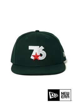 ×NEWERA 76 CAP (GREEN) / ニューエラ コラボ76キャップ