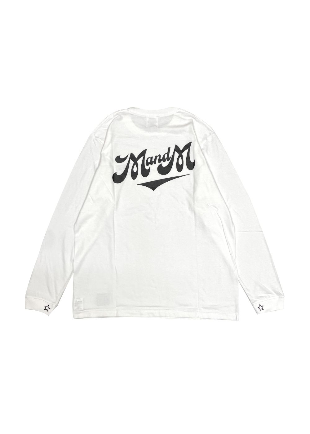 【ラスト1点】Print L/S Tee (WHITE) / プリント ロンT