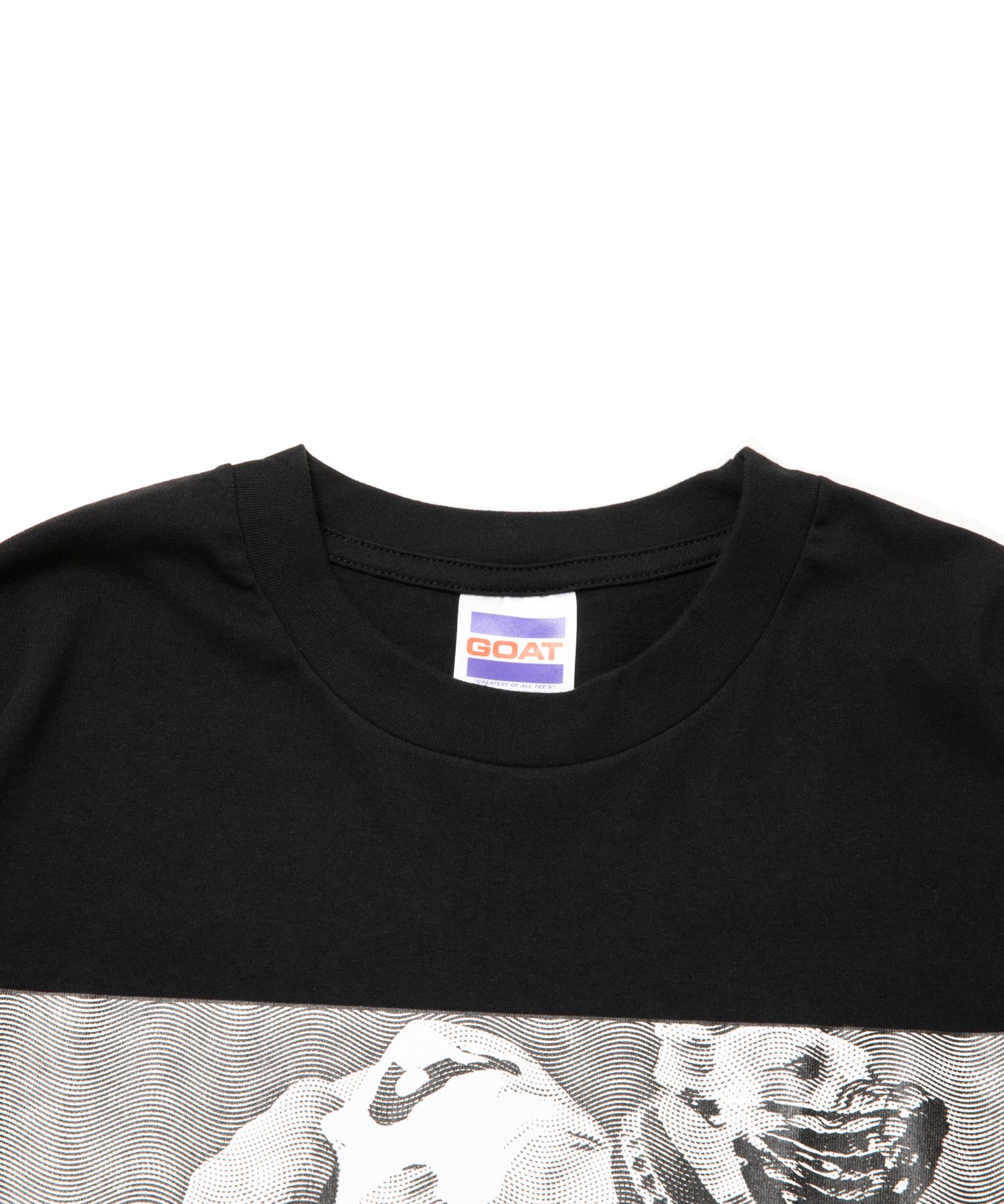 DOGRACE LS TEE (BLACK) / フォト プリント ロング スリーブ Tシャツ