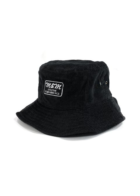 CORDUROY BUCKET HAT (BLACK) / コーデュロイ バケット ハット