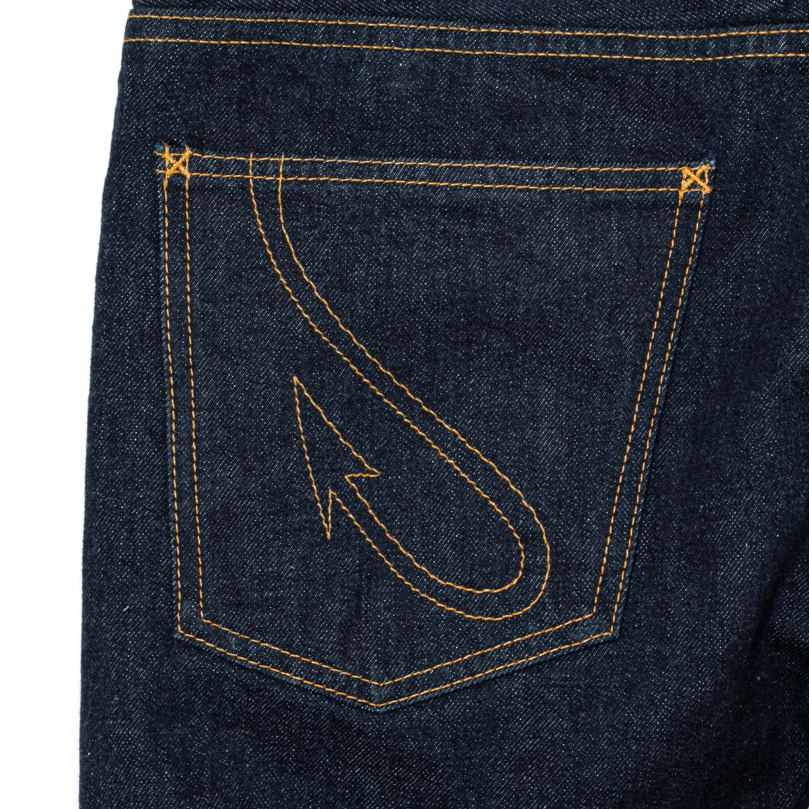 INDIGO DENIM PANTS ONE WASH (DARK INDIGO) / ワンウォッシュ デニム パンツ