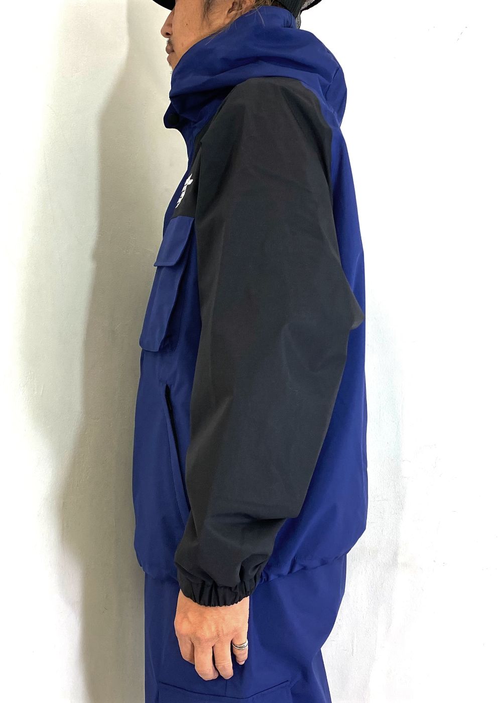 Nylon Mountain Jacket (NAVY) / ナイロン マウンテン パーカー / セットアップ可能