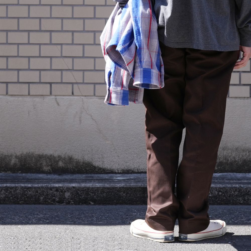 【ラスト1点】Work Slacks (BROWN) / ワーク スラックス