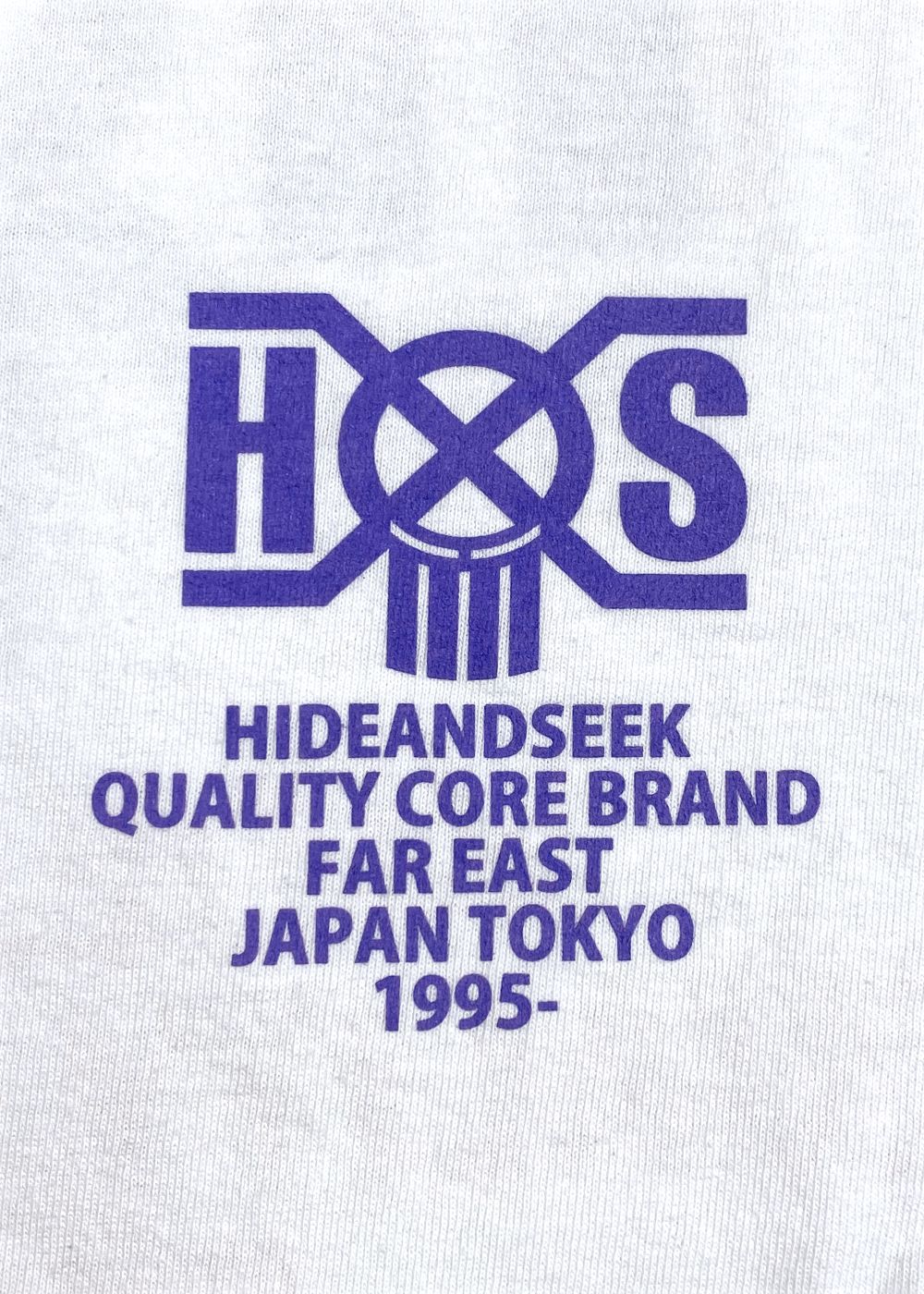 HIDE AND SEEK - HS×BH S/S TEE (BLACK) / バウンティーハンター