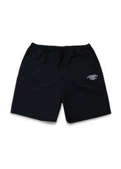 H&S Short (BLACK) / ロゴ刺繍 イージーショーツ