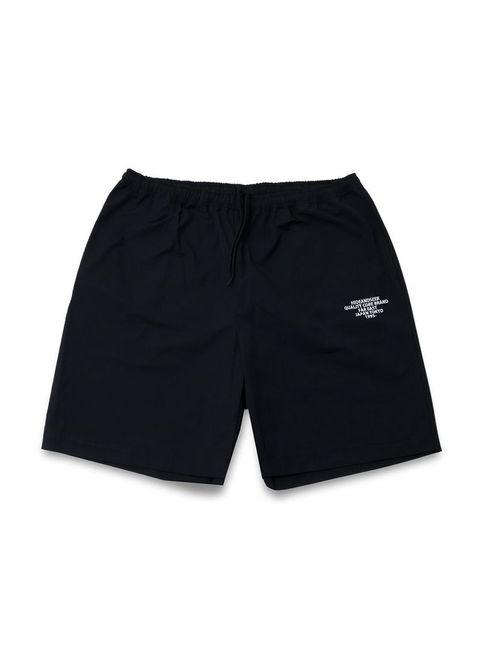 H&S Short (BLACK) / ロゴ刺繍 イージーショーツ