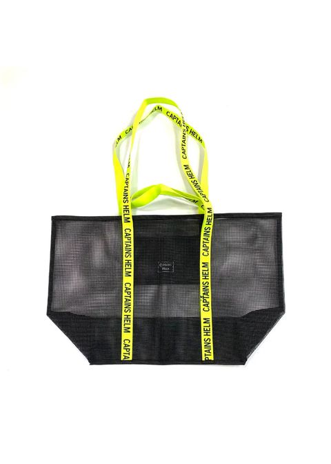 MESH TOTE BAG M (BLACK) / メッシュ トートバッグ