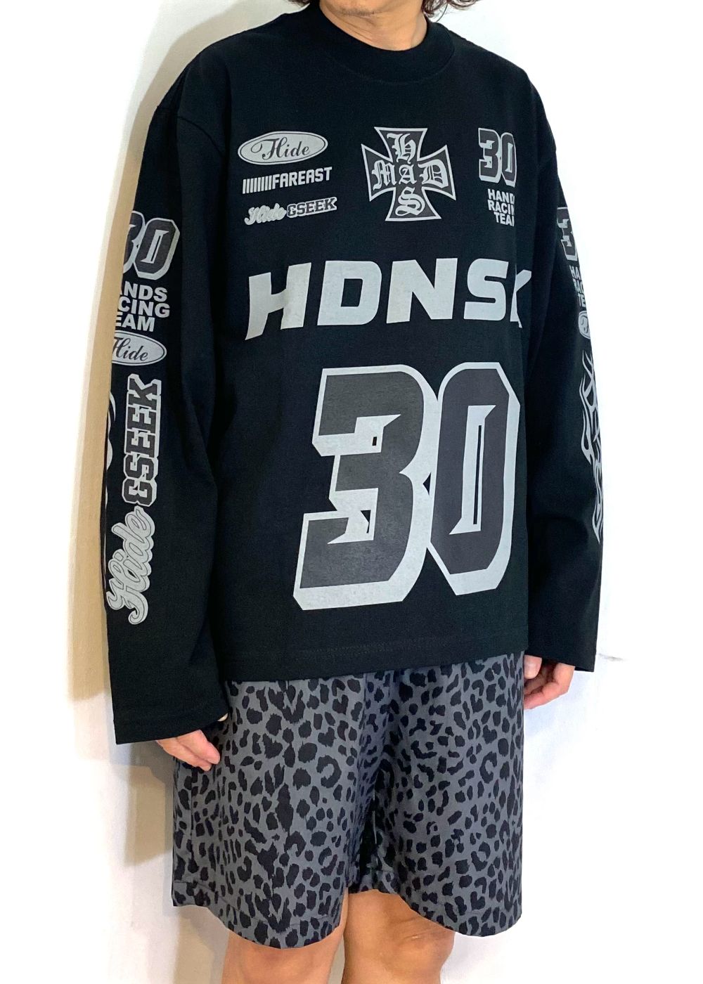hide オフィシャル　ロングスリーブTシャツ 超希少】hideロングスリーブTシャツ - メルカリ