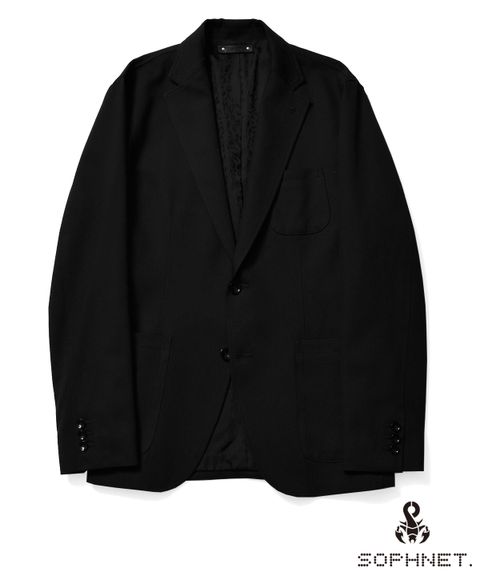 × SOPH Denim Tailored JKT (BLACK) / ソフ コラボテーラードジャケット