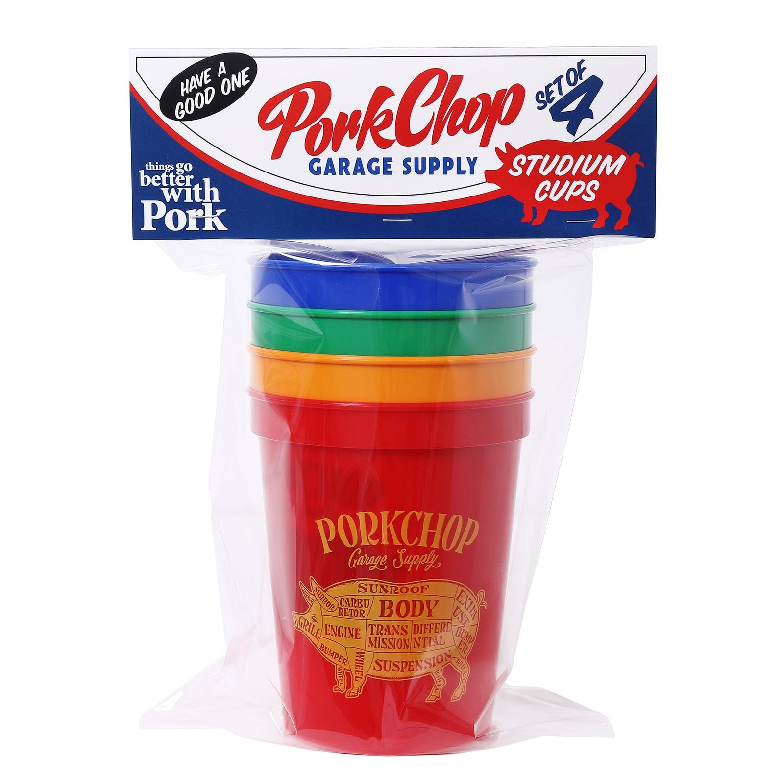 PORK STADIUM CUPS (MULTI) / スタジアム カップ セット