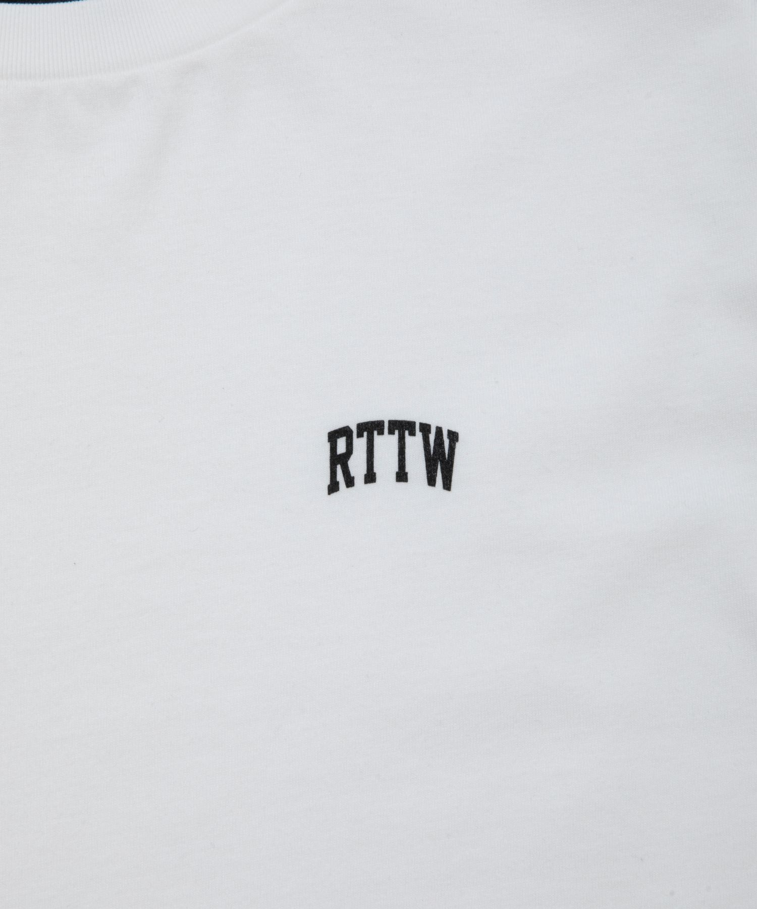 R9 LOGO LS TEE (WHITE) /  オリジナル ロゴプリント Tシャツ