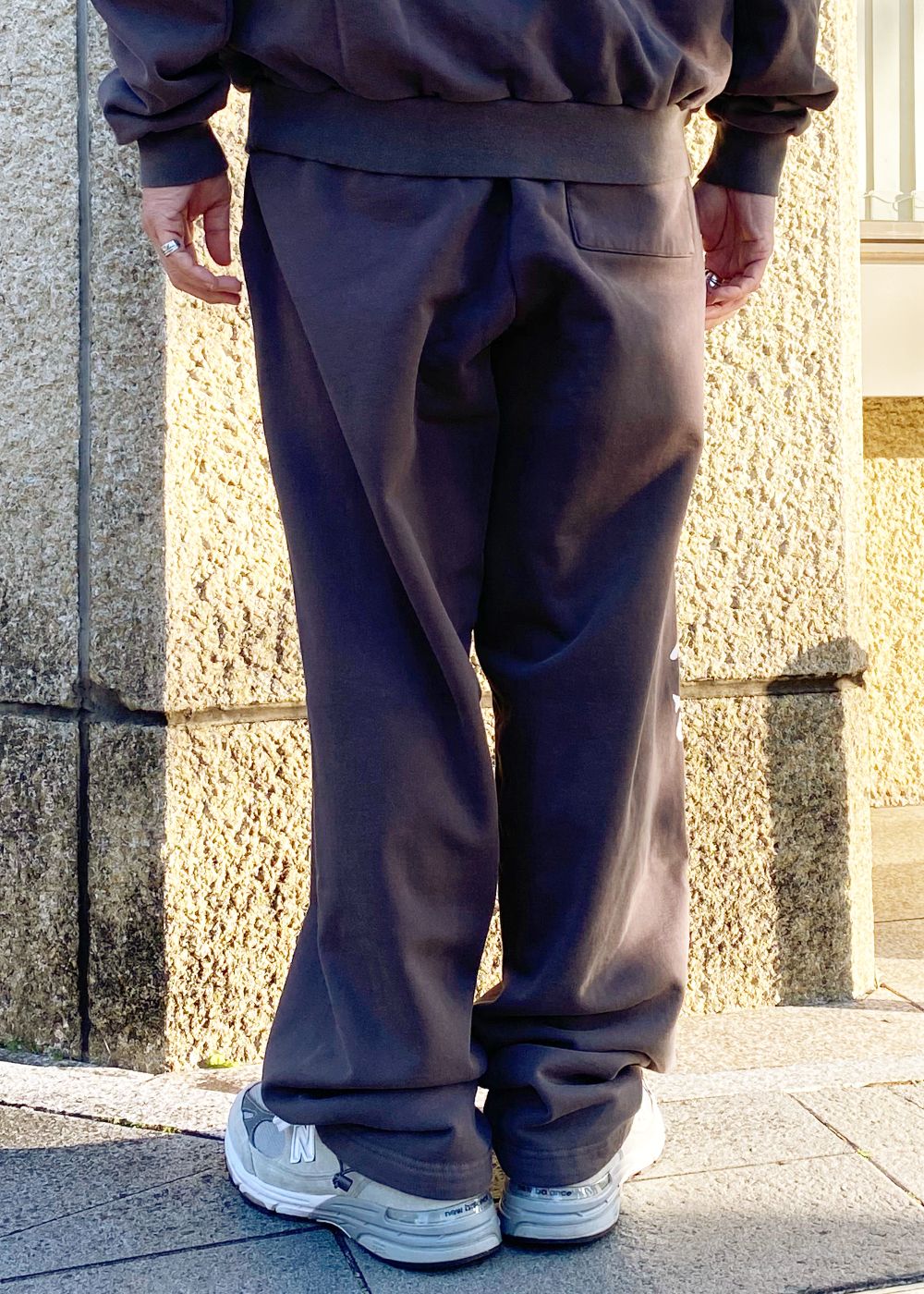 The H&S Sweat Pants (CHARCOAL GRAY) / 西浦徹 コラボ スウェット パンツ