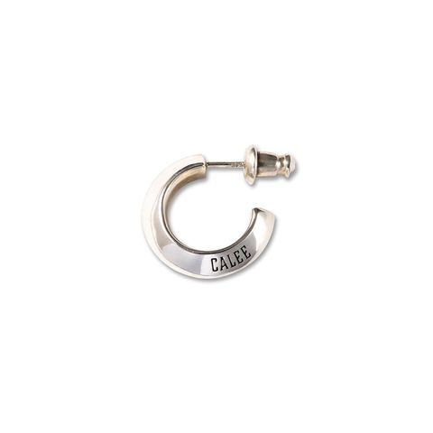 LOGO ROLL PIERCE (REGULAR) (SILVER) / ロゴ ロール ピアス