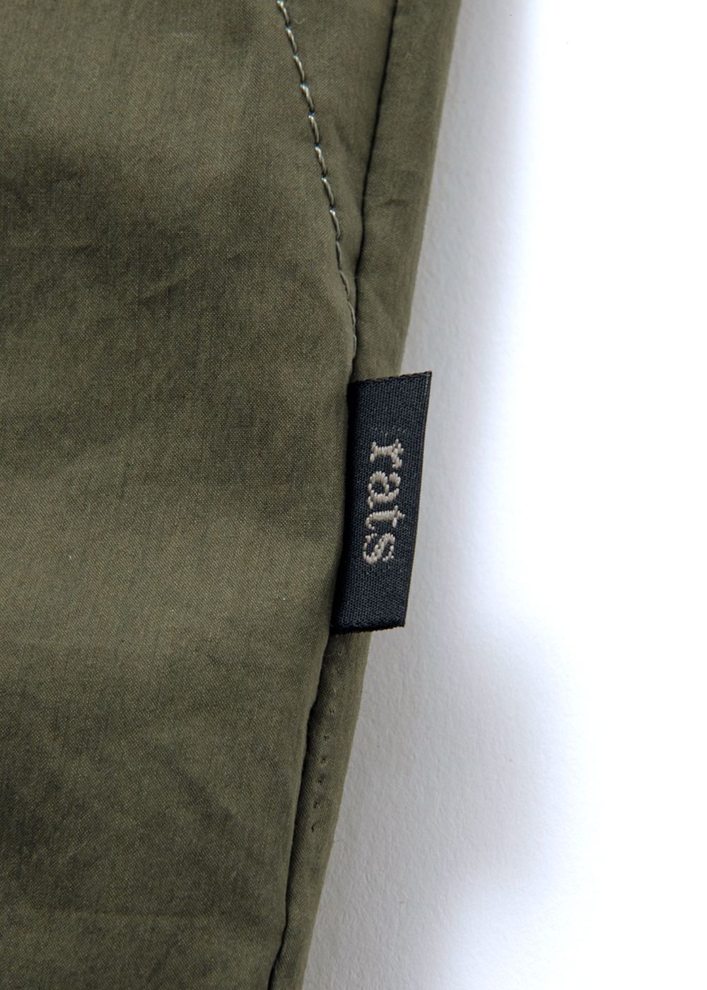 RATS - WARM UP PANTS (KHAKI) / セットアップ トラックパンツ | LOOPHOLE