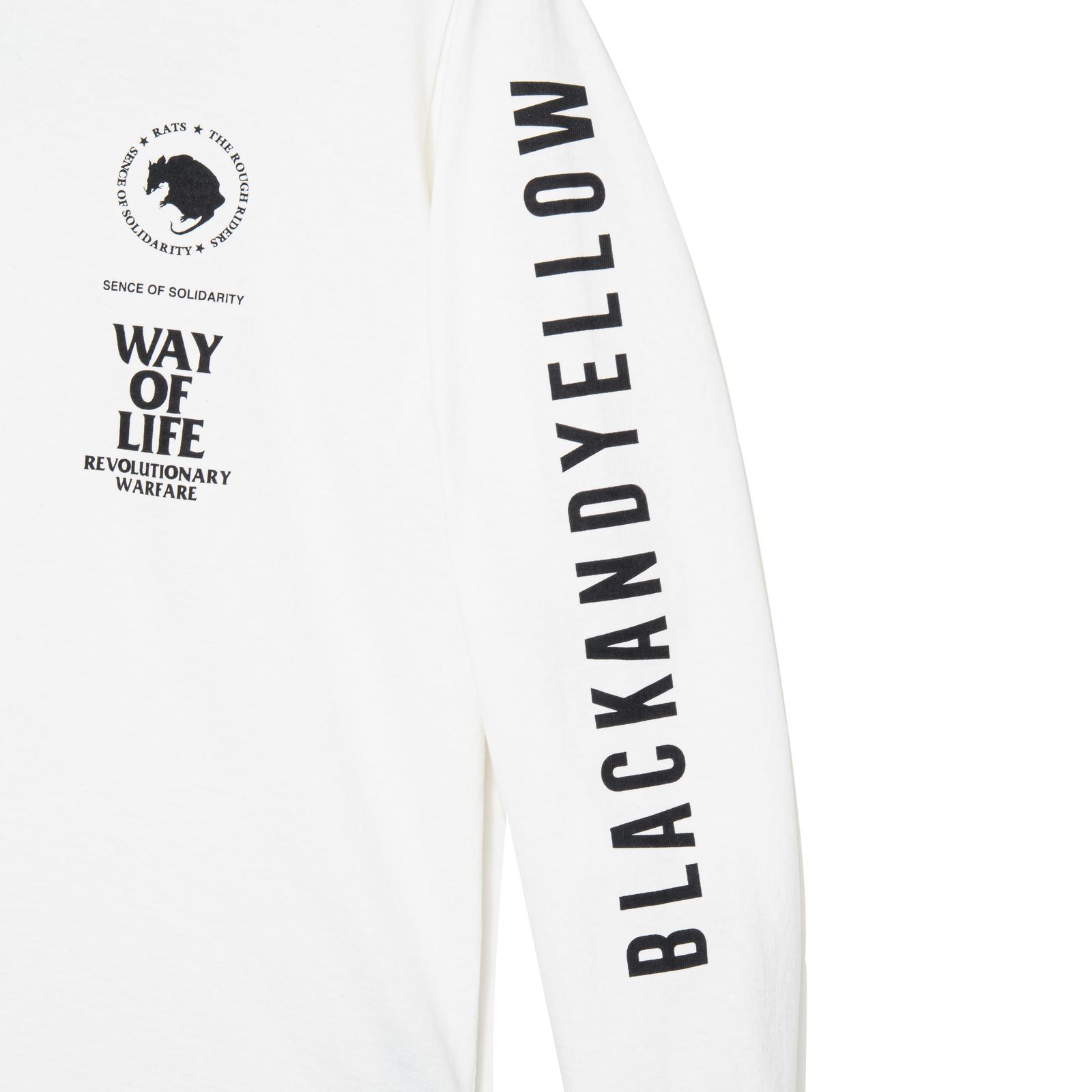 MC L/S TEE (WHITE) / MC ロング Tシャツ