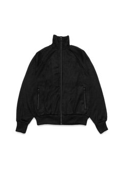 A.Wool Shaggy Track Jacket (BLK) /  ウール シャギー トラック ジャケット