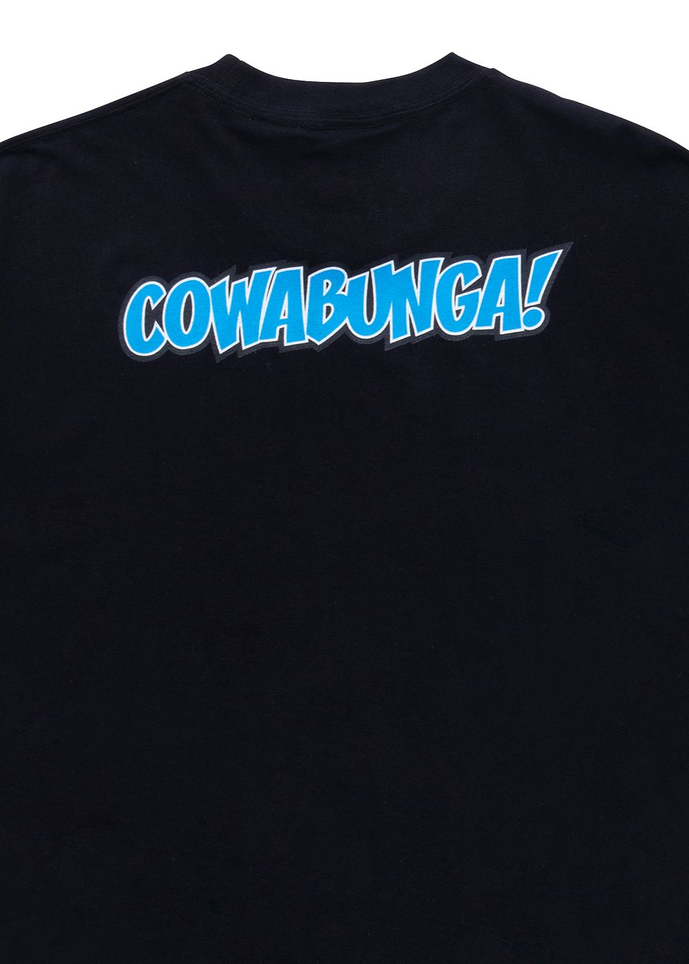S/S PRINT T "TURTLES" (BLACK) / ミュータントタートルズ コラボ Tee