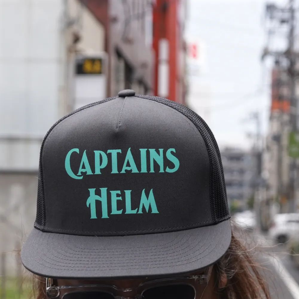 LOGO MESH CAP (GRAY) / ロゴメッシュキャップ