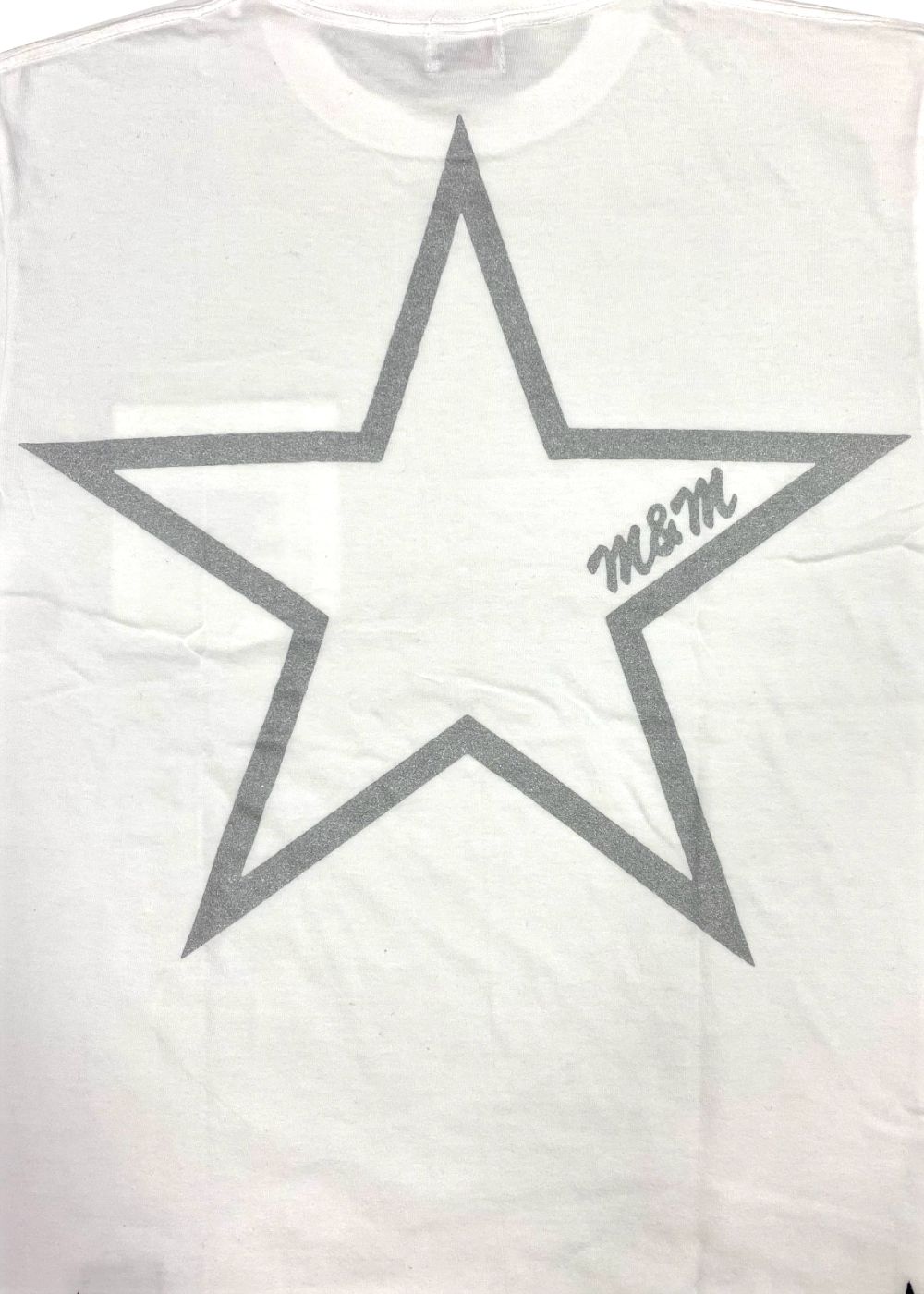 Edge Star Pocket Tee (WHITE) / バックプリント ポケットTシャツ