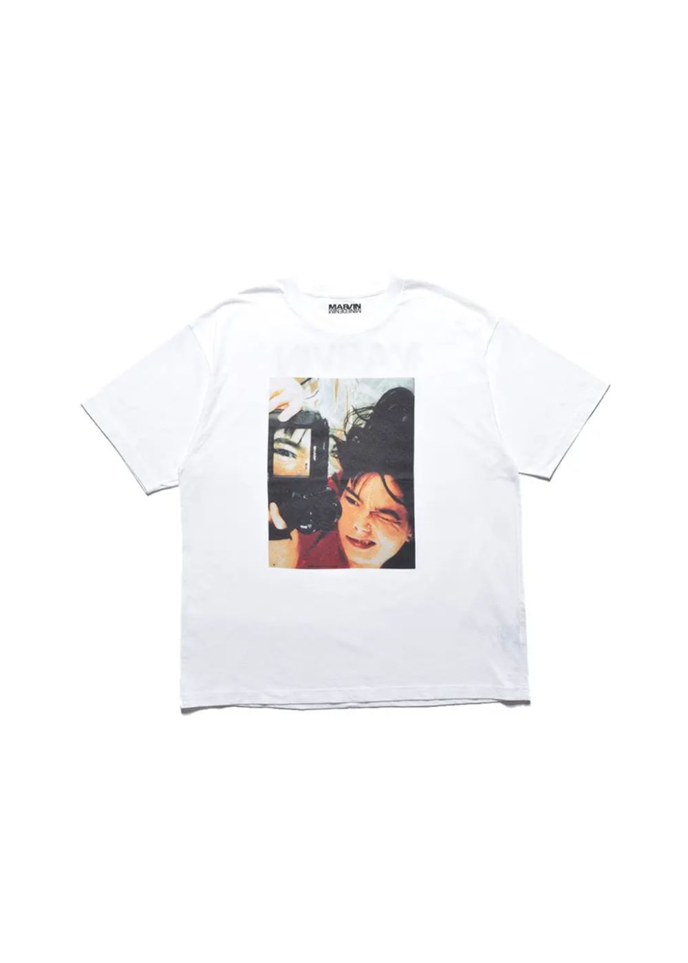 × MARVIN T-SH (BJORK) (WHITE) / マーヴィン コラボ Tシャツ