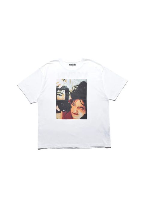 × MARVIN T-SH (BJORK) (WHITE) / マーヴィン コラボ Tシャツ