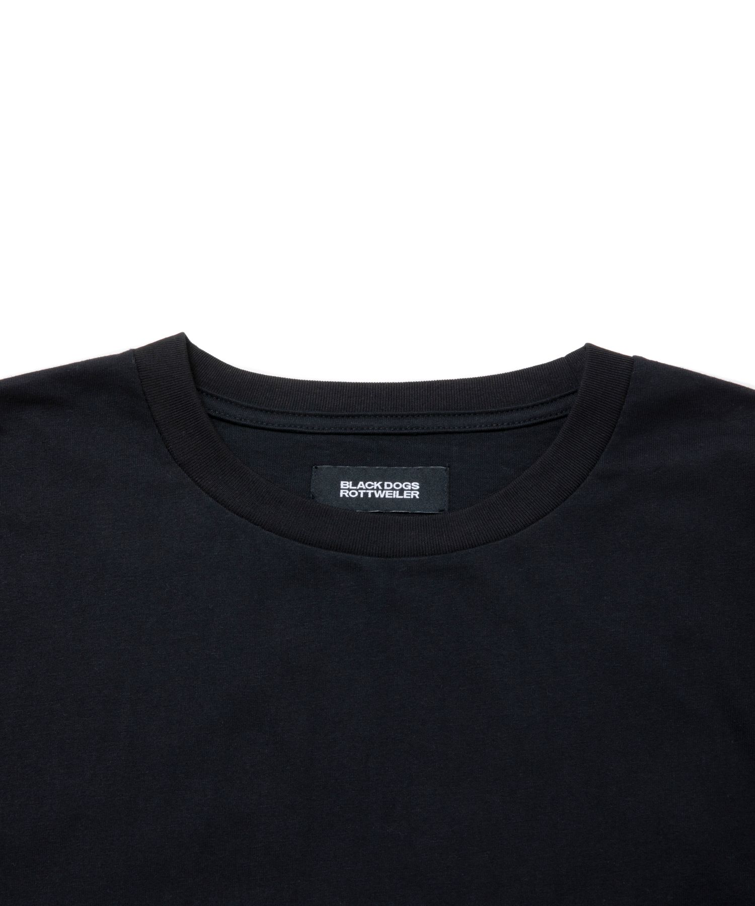 R9 BASIC LS TEE (BLACK) /  オリジナル ロゴプリント Tシャツ