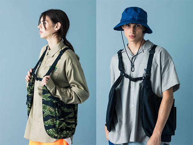 WHIZの新作バッグは日常の様々なシーンで大活躍する2WAY仕様。