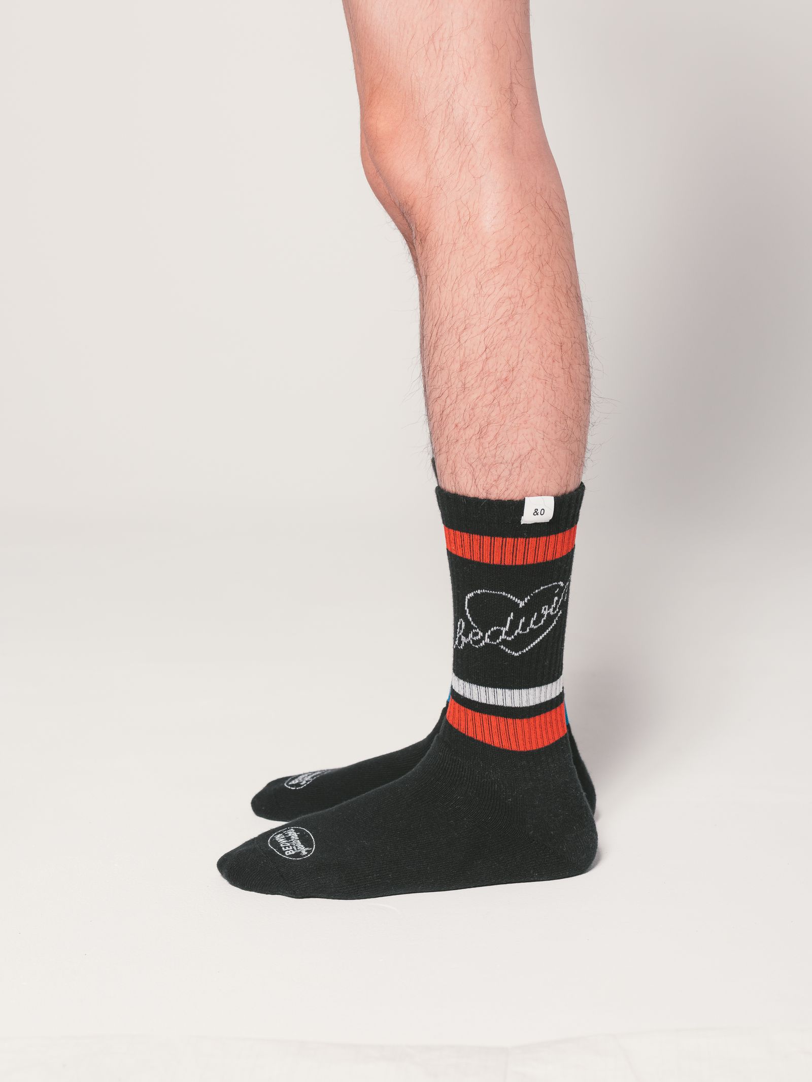 J.ANDRE Ex.2pcs PACK SOCKS "LARRY" (MIX) / ×ジャン アンドレ コラボ 2パック ソックス