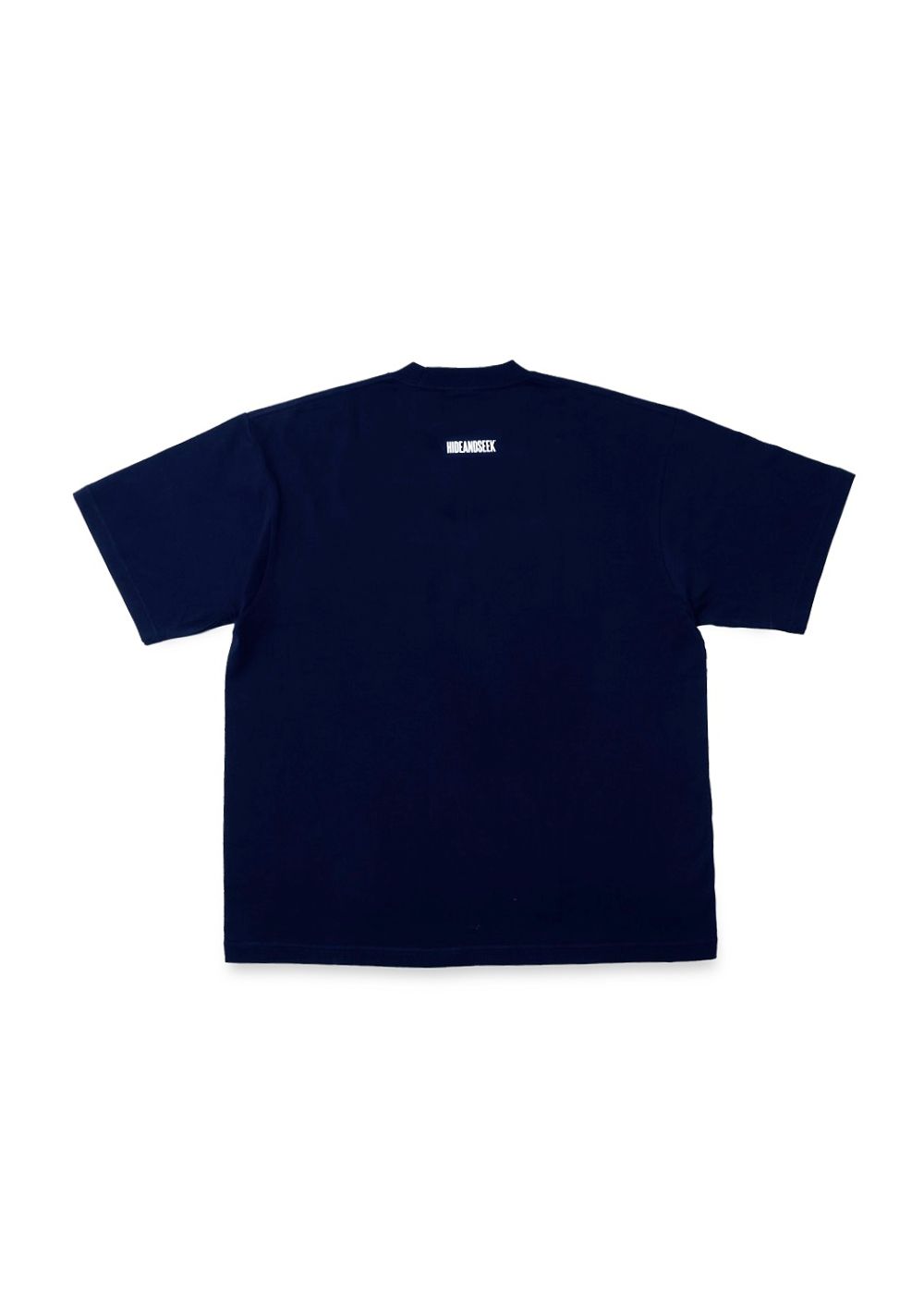 HAS Logo S/S Tee (BigSilhouette) (NAVY) / ヘビーオンス ワイド Tシャツ