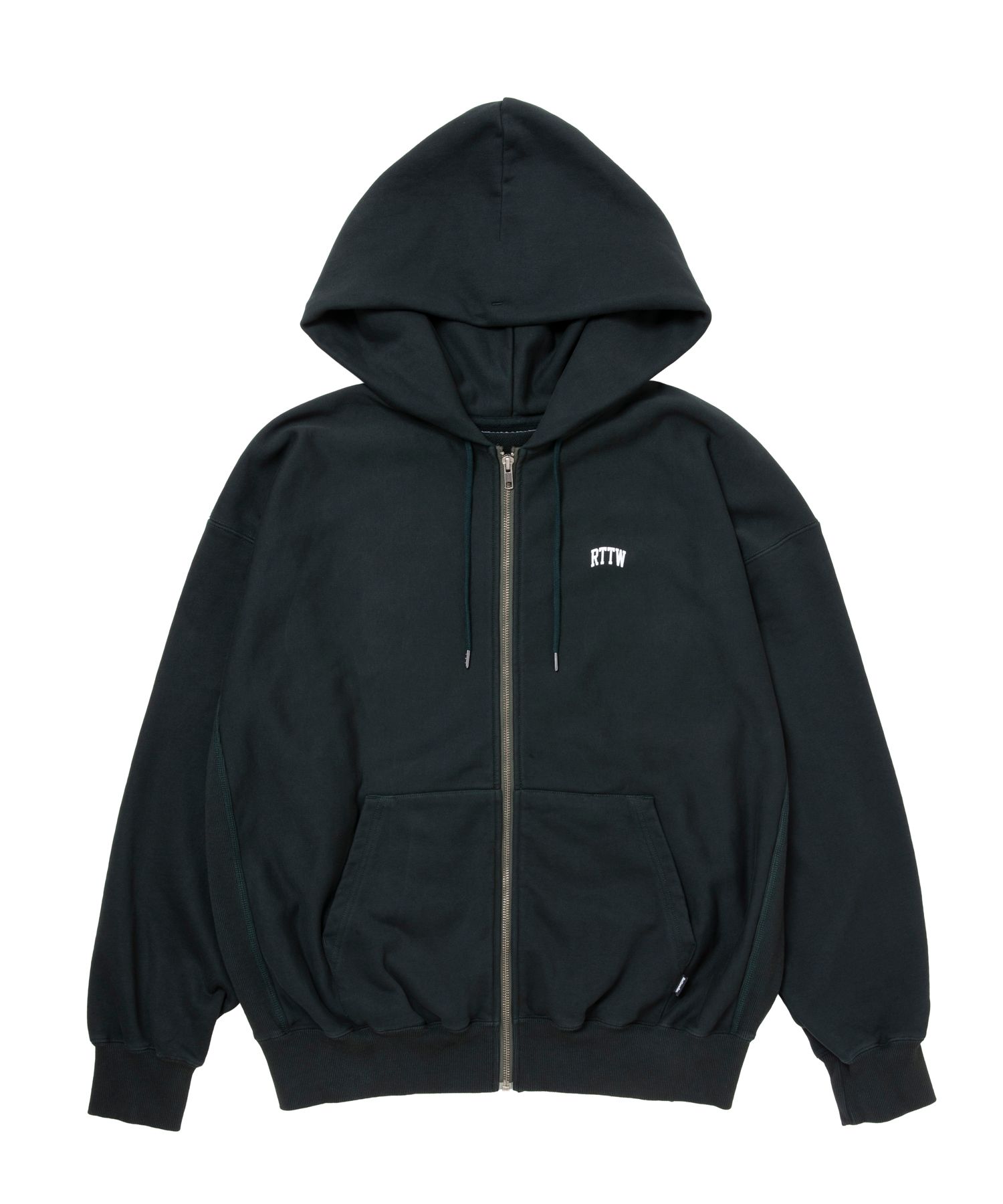 ROTTWEILER - R9 LOGO ZIP PARKA (BLACK) / オリジナル ジップ