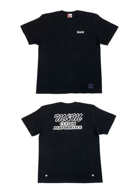 Edge Logo Tee (BLACK) / ロゴ バックプリント Tシャツ
