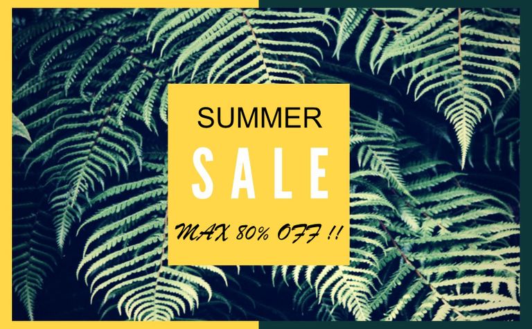 2020 SUMMER SALE 明日0時よりスタート致します！