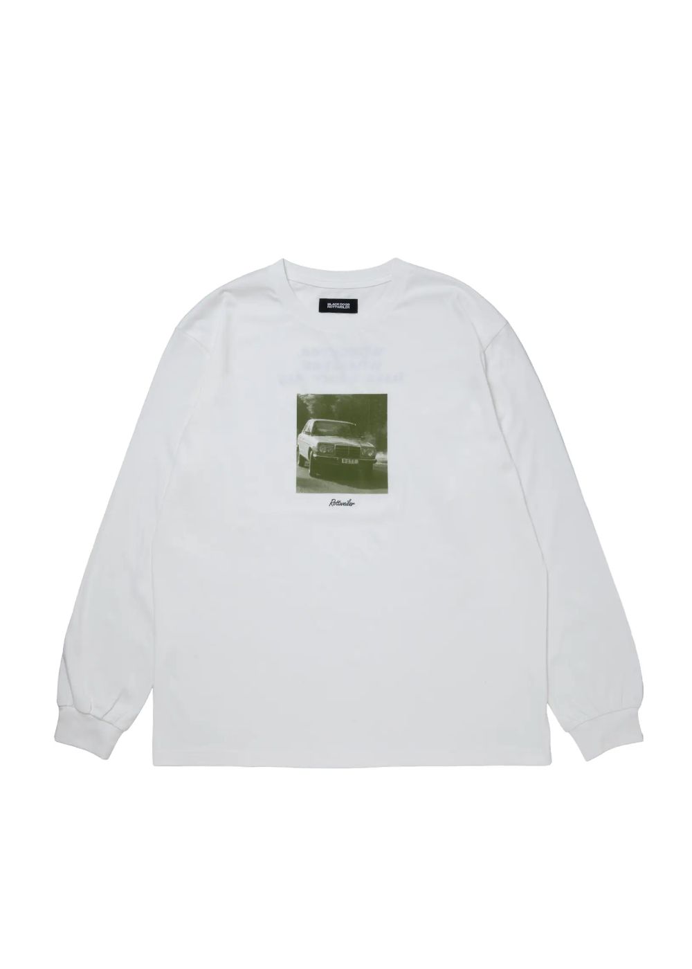 R9 PHOTO LS TEE (WHITE) /  オリジナル フォトプリント Tシャツ