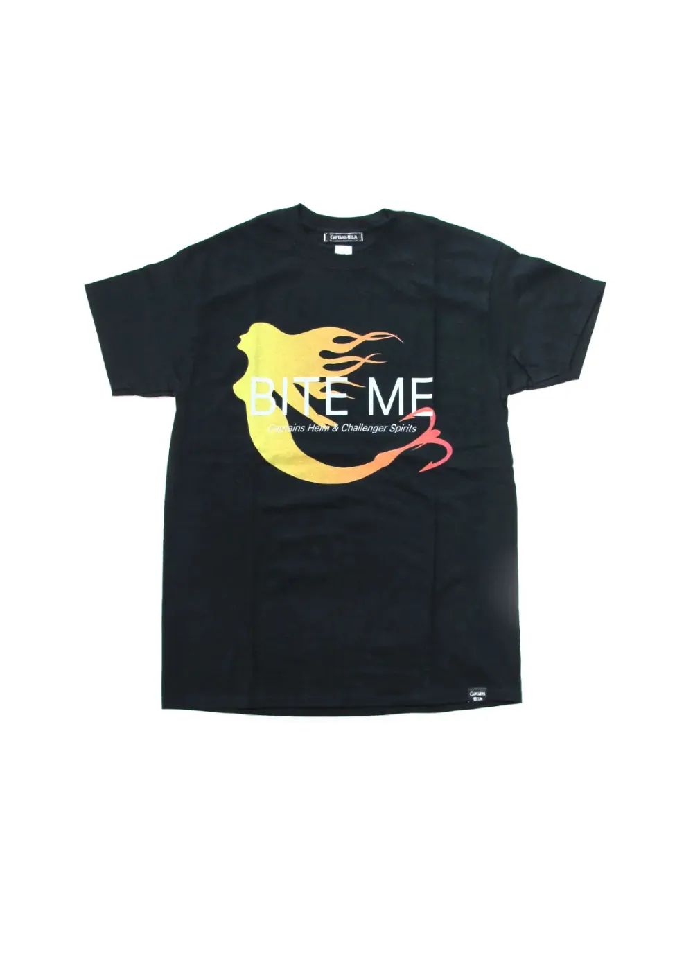 × CHALLENGER BITE ME TEE (BLACK) / チャレンジャー コラボT