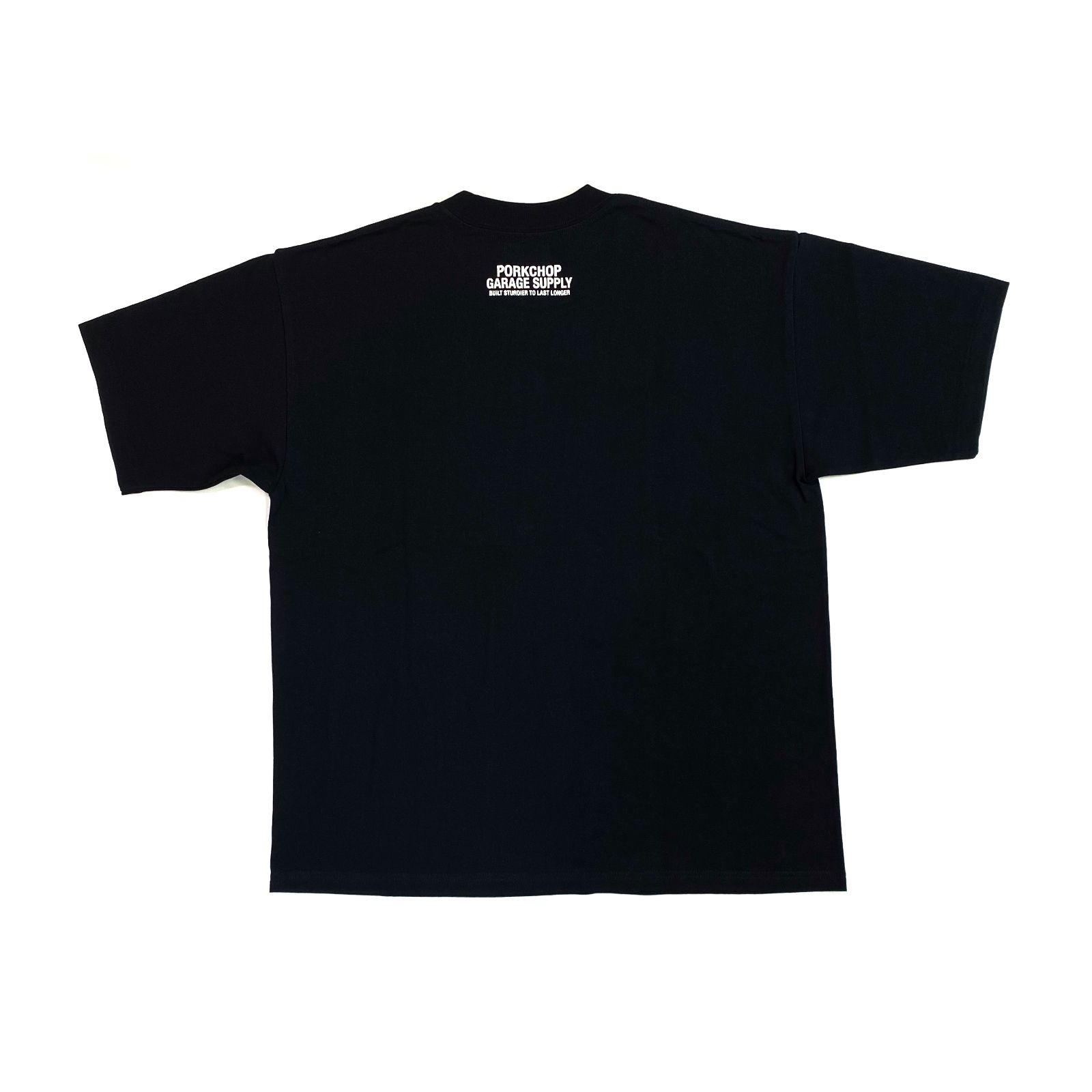 PORKCHOP GARAGE SUPPLY - LOGO PORK TEE (BLACK) / ロゴポーク