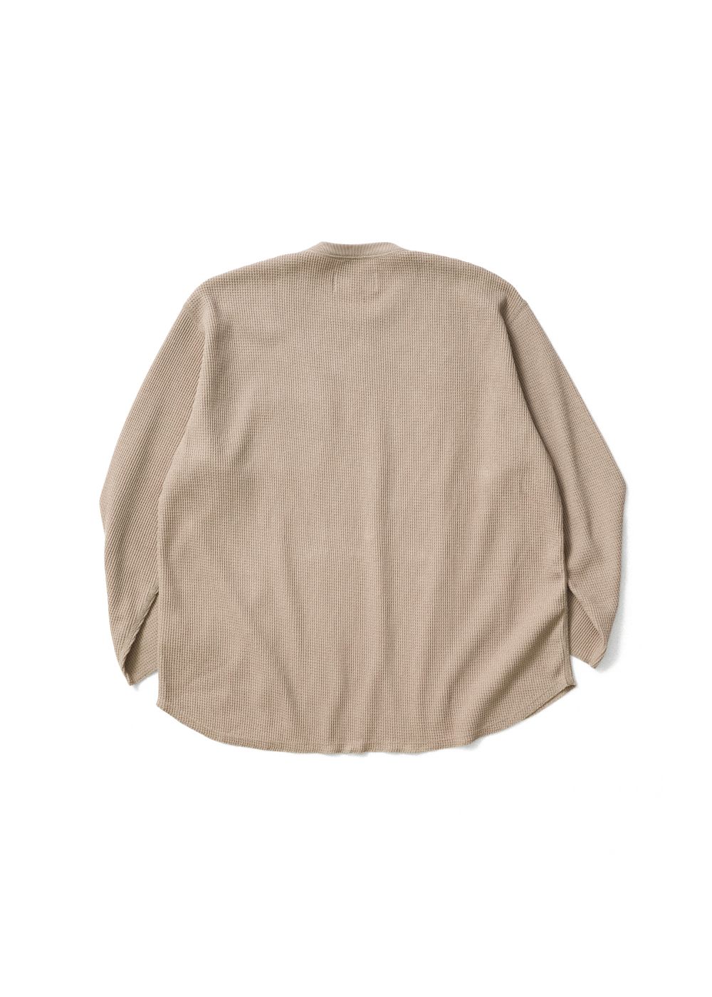 【ラスト1点】THERMAL SHIRT (BEIGE) / サーマル カットソー