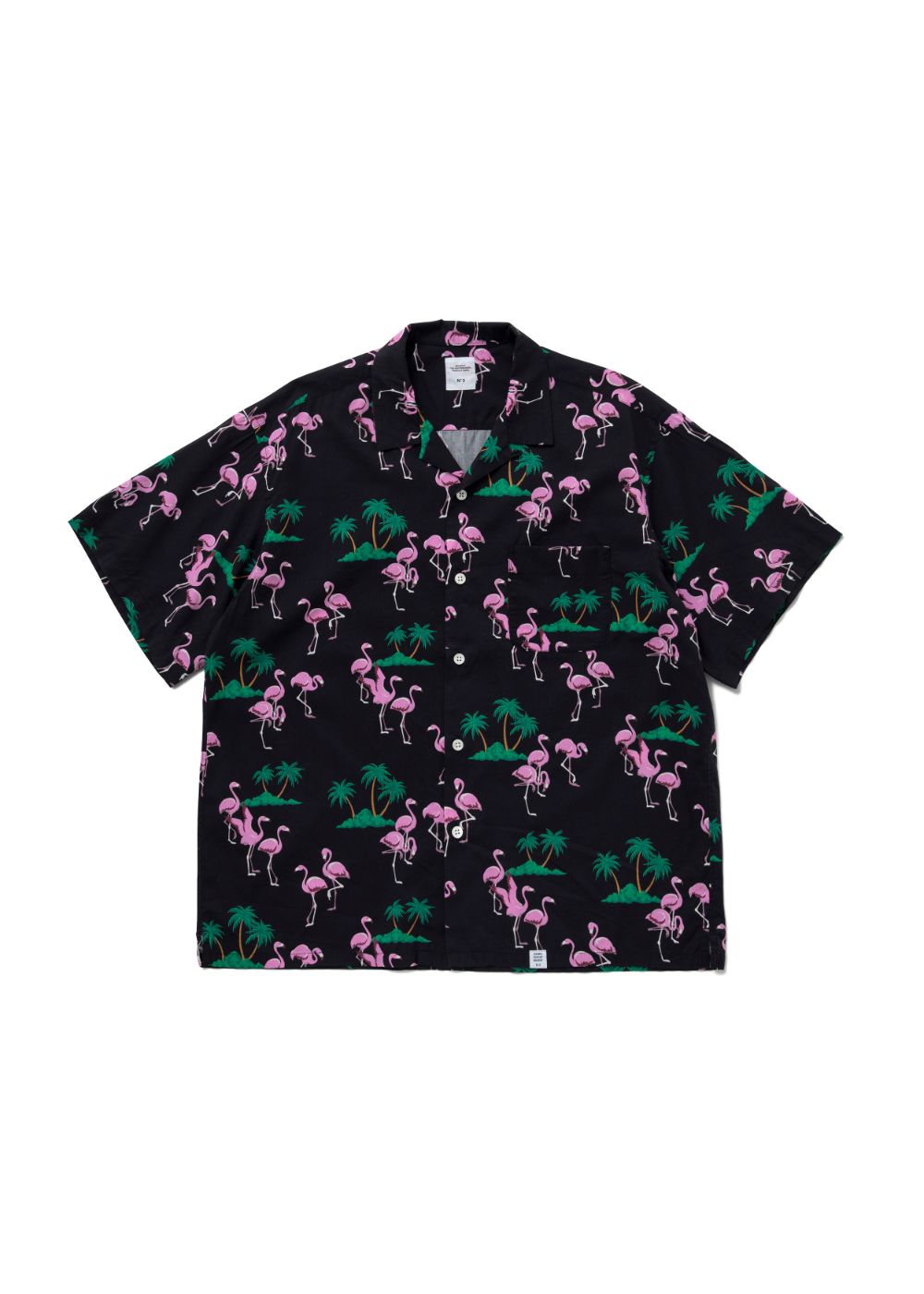 BEDWIN & THE HEARTBREAKERS   S/S OPEN COLLAR ALOHA