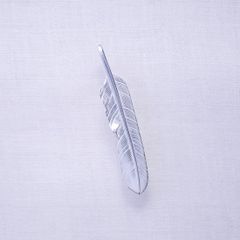 Feather M (Left) (SILVER) / 中フェザートップ (左向き)