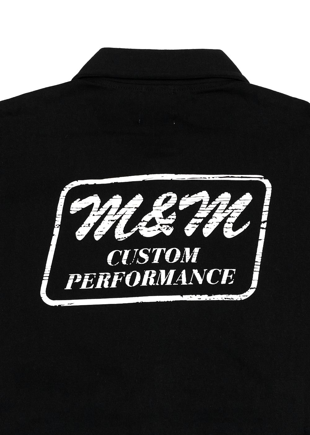 M&M CUSTOM PERFORMANCE - COTTON JERSEY JACKET (BLACK M&M CUSTOM PERFORMANCE - COTTON JERSEY JACKET (BLACK
