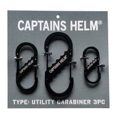 CARABINER SET (BLACK) / カラビナセット
