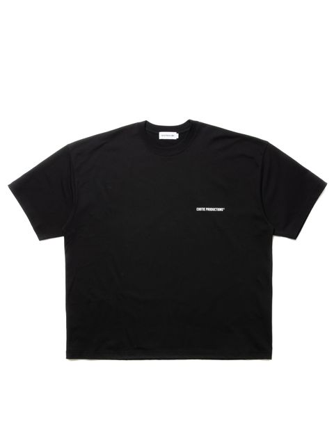 COOTIE PRODUCTIONS - MVS Jersey Print S/S Tee - 1 (BLACK) / ロゴ 