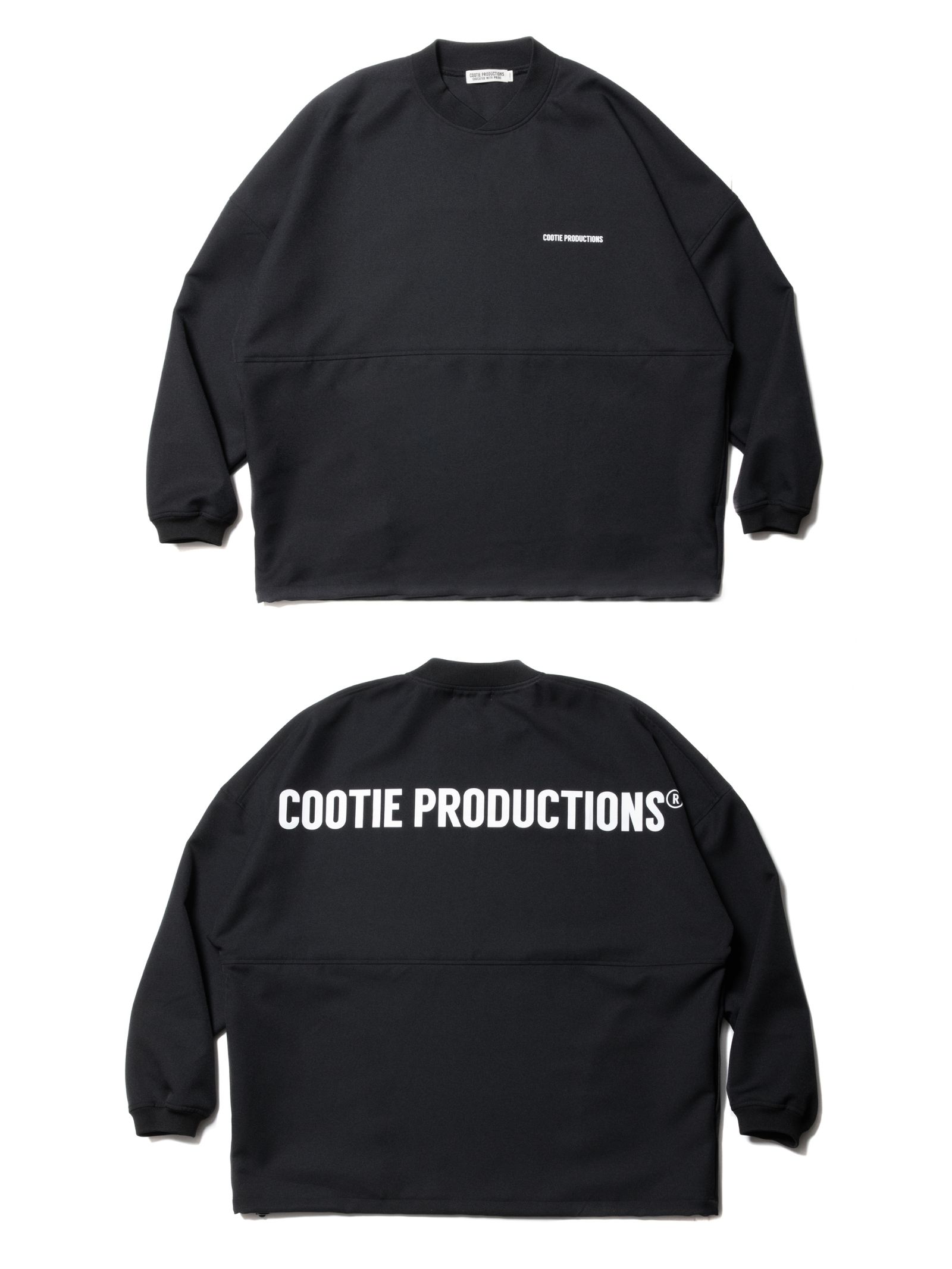 cootie Polyester Twill Football L/S Tee | nate-hospital.com
