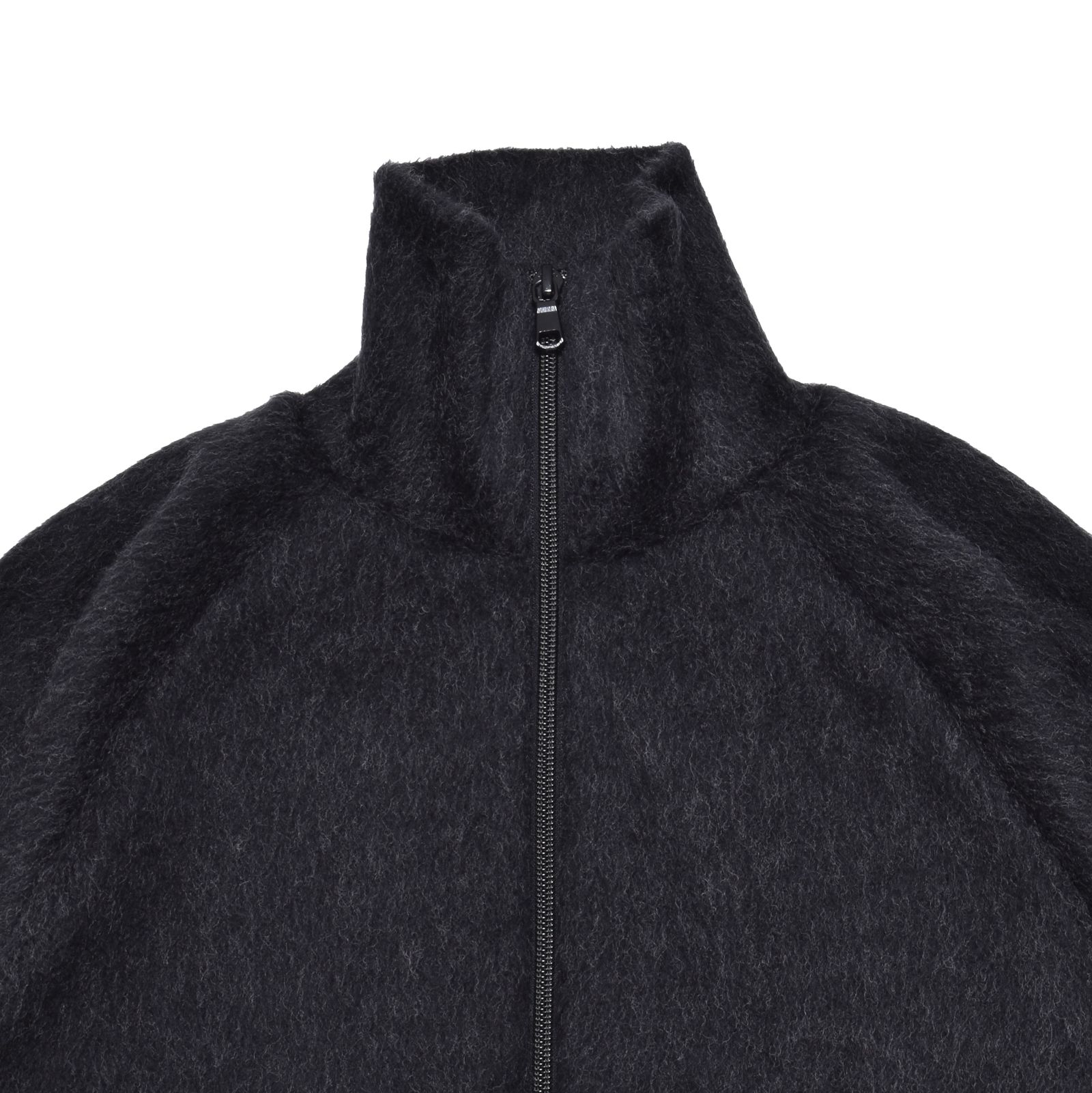 A.Wool Shaggy Track Jacket (CGR) /  ウール シャギー トラック ジャケット